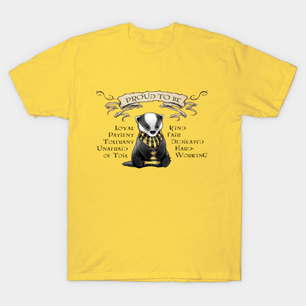 Proud to be - Hufflepuff - T-Shirt