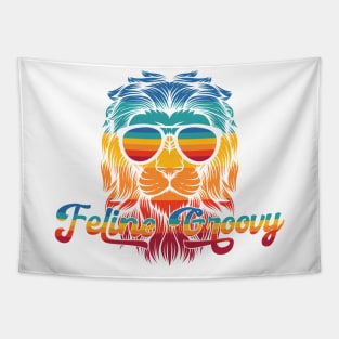 Feline Groovy Tapestry