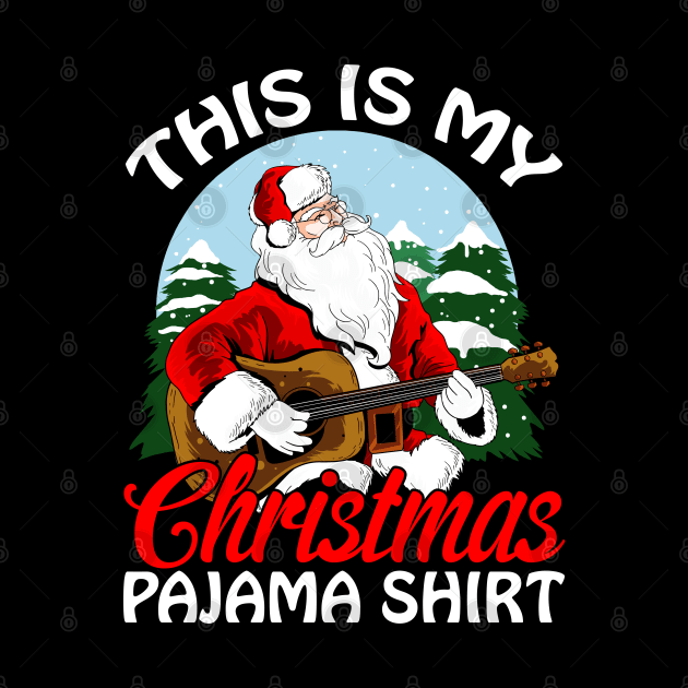 This is my Christmas Pajama Shirt guitar by intelus