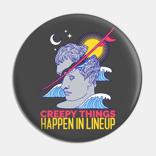 Creepy things happen in lineup Pin by SashaShuba