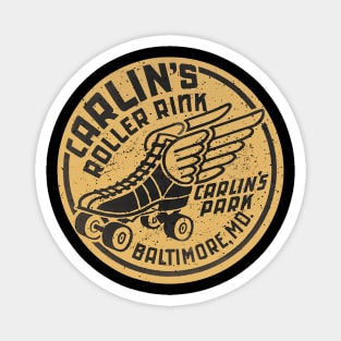 Vintage Roller Skating Baltimore Magnet