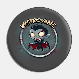 Vampiric Vinnie Pin