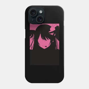 Oshi no Ko or My Star All Anime MC : Ai Hoshino in Awesome Minimalist Vintage Pop Art Design Phone Case