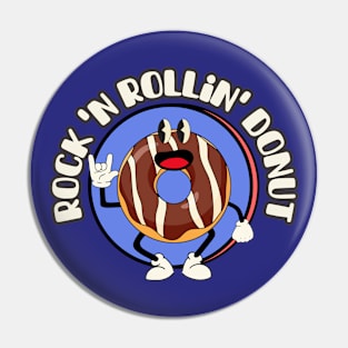 Rock ´n Rollin´ Donut Pin