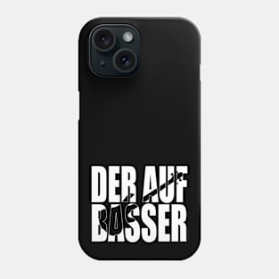 DER AUFBASSER funny bassist gift Phone Case