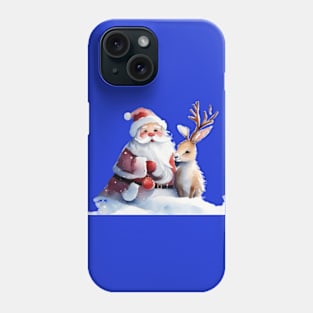 Cute Santa Claus Christmas gift ideas tees Phone Case