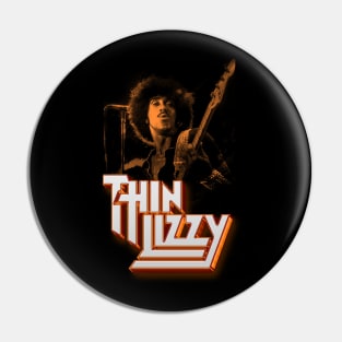 Thin Lizzy Classic Potrait Pin