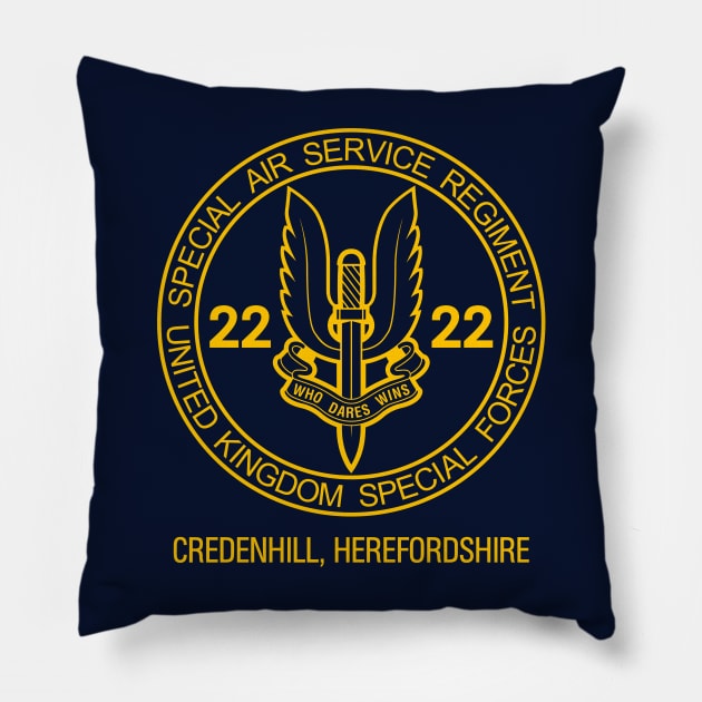 Mod.22 SAS Special Air Service Pillow by parashop