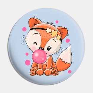 Cute Fox Pin