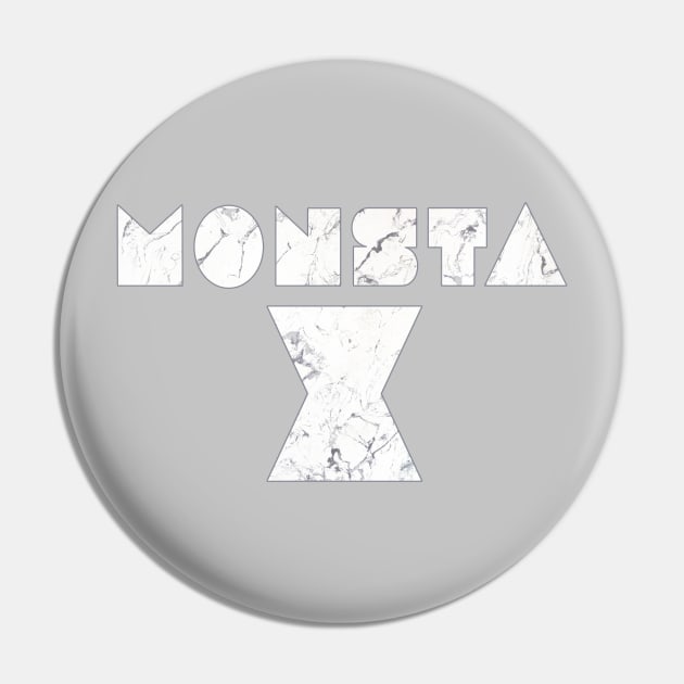 Monsta X Marble Pin by tachibonbons