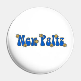 New Paltz Flowers Pin