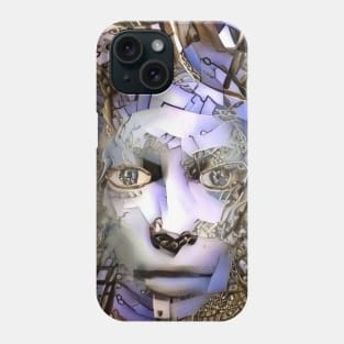 Face in abstract Phone Case