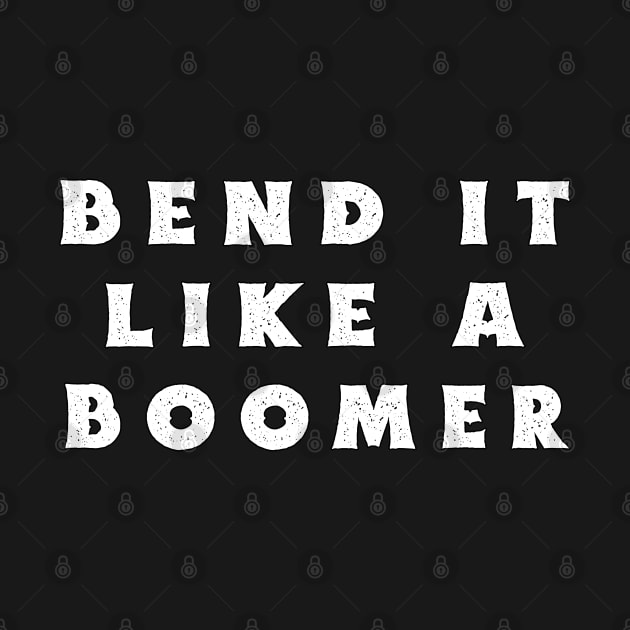 Bend It Like A Boomer Guitar by Kishu