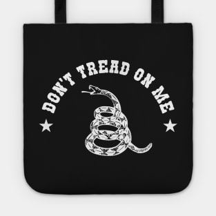 Don't tread on me Tote