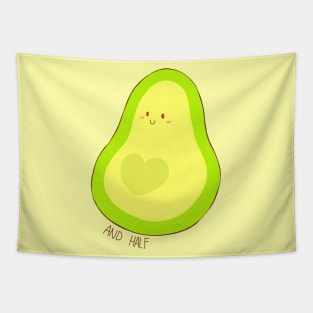 Half Avocado Couple Pair - Right Tapestry