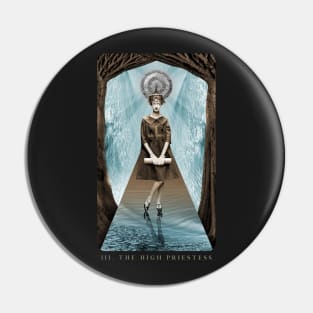 The High Priestess Tarot Card Pin