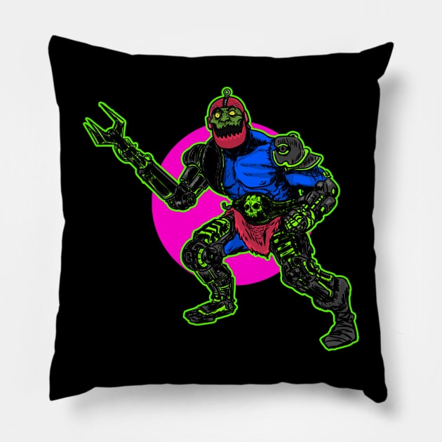 Trap Jaw Pillow by AlanSchell76