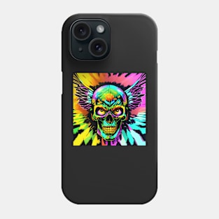 Graffiti Skull Rainbow Psychedelic Phone Case