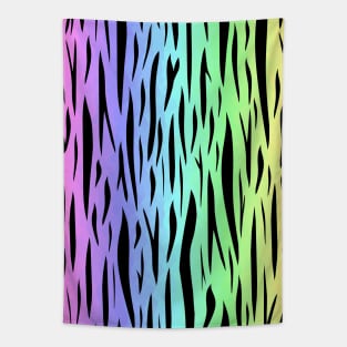 RAINBOW Tiger Stripes Tapestry