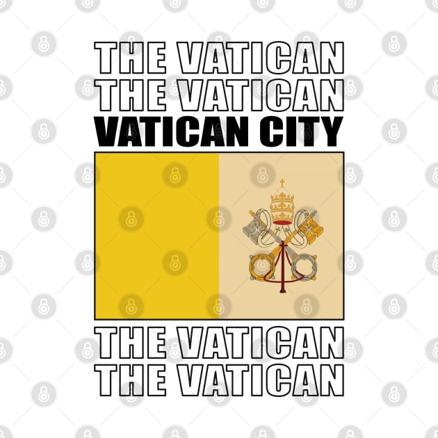 Flag of Vatican City by KewaleeTee