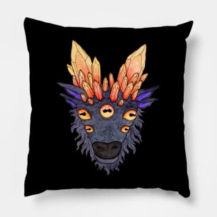 Crystal Goat Pillow