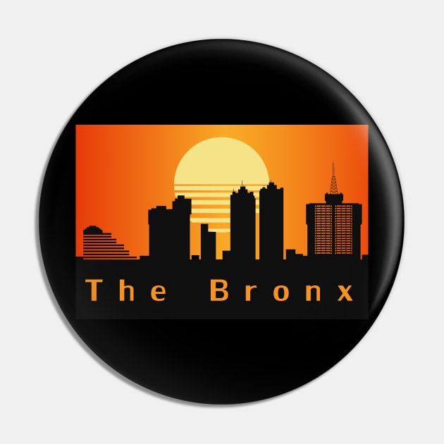 The Bronx Silhouette Pin by Ranter2887