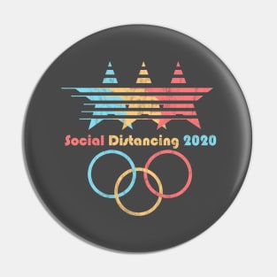 Social Distancing 2020 Pin