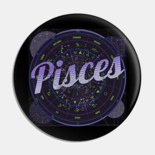 Pisces Zodiac Astrology Pin