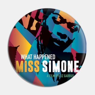 What Happened, Miss Simone? - Alternative Movie Poster Pin