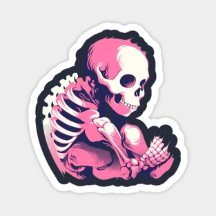 skeleton gorilla Magnet