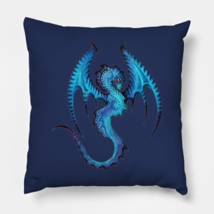 Majestic Amphiptere Dragon Winged Serpent Pillow