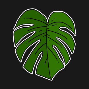 Monstera Deliciosa Leaf T-Shirt