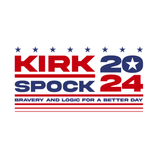 Kirk Spock - Presidential Election 2024 T-Shirt