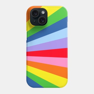 Bright and Colourful Rainbow Stripes Phone Case