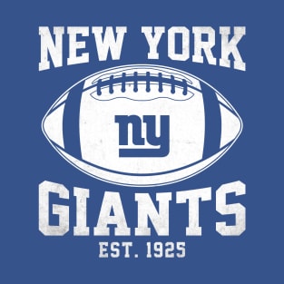 New York Giant Football - NYC Retro T-Shirt