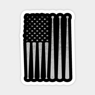 Drum sticks on a vintage American flag For Drummers Magnet