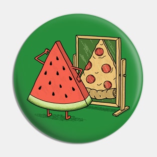 WATERMELON OR PIZZA Pin