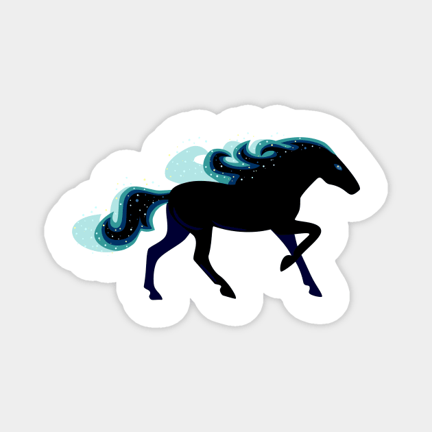 Galactic Horse Magnet by psanchez