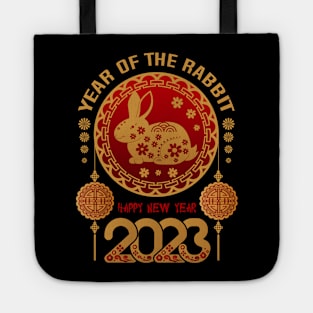 Chinese Zodiac Year of the Rabbit Chinese New Year 2023 Tote