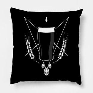 Black Prince of Drankness Pillow