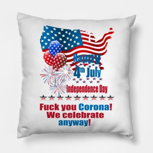 Independence Day Corona Pillow