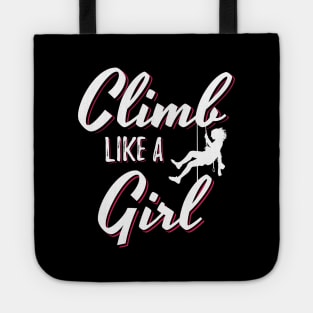 Climb Like A Girl Tote