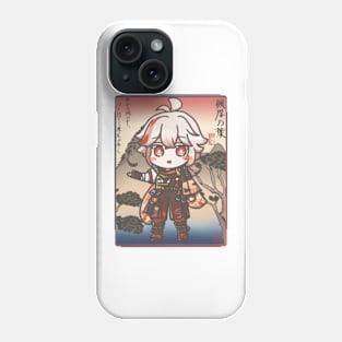 Peaceful Kazuha Chibi Phone Case