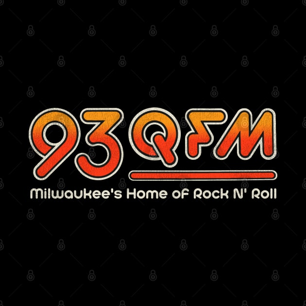 93 QFM Milwaukee's Rock N' Roll Defunct Radio Station by darklordpug