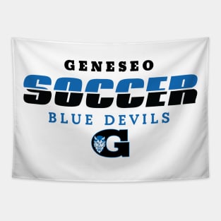 Geneseo Soccer Split Design - BLUE Tapestry