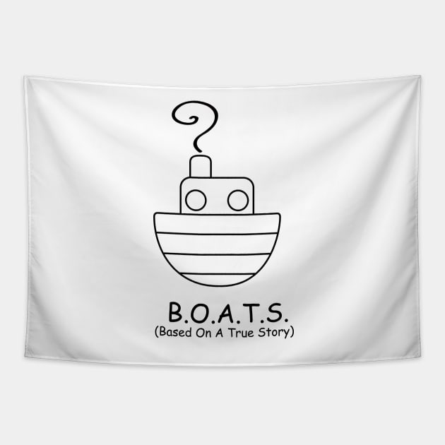 BOATS Tapestry by Sarah Butler