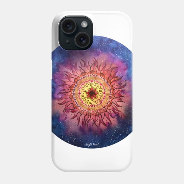 Fire Flower Galaxy Phone Case by amyliafaizalart