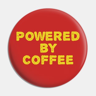 Powered by Coffee Pin