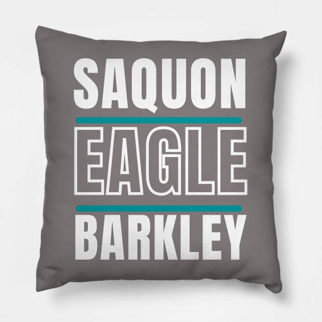 SAQUON EAGLE BARKLEY Pillow by Lolane