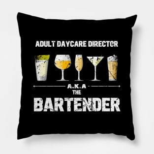 Bar Daycare Director A.K.A. The Bender Pillow